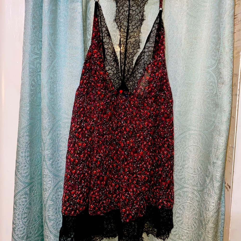 Lane Bryant Eyelash Lace Nightgown and Kimono Robe